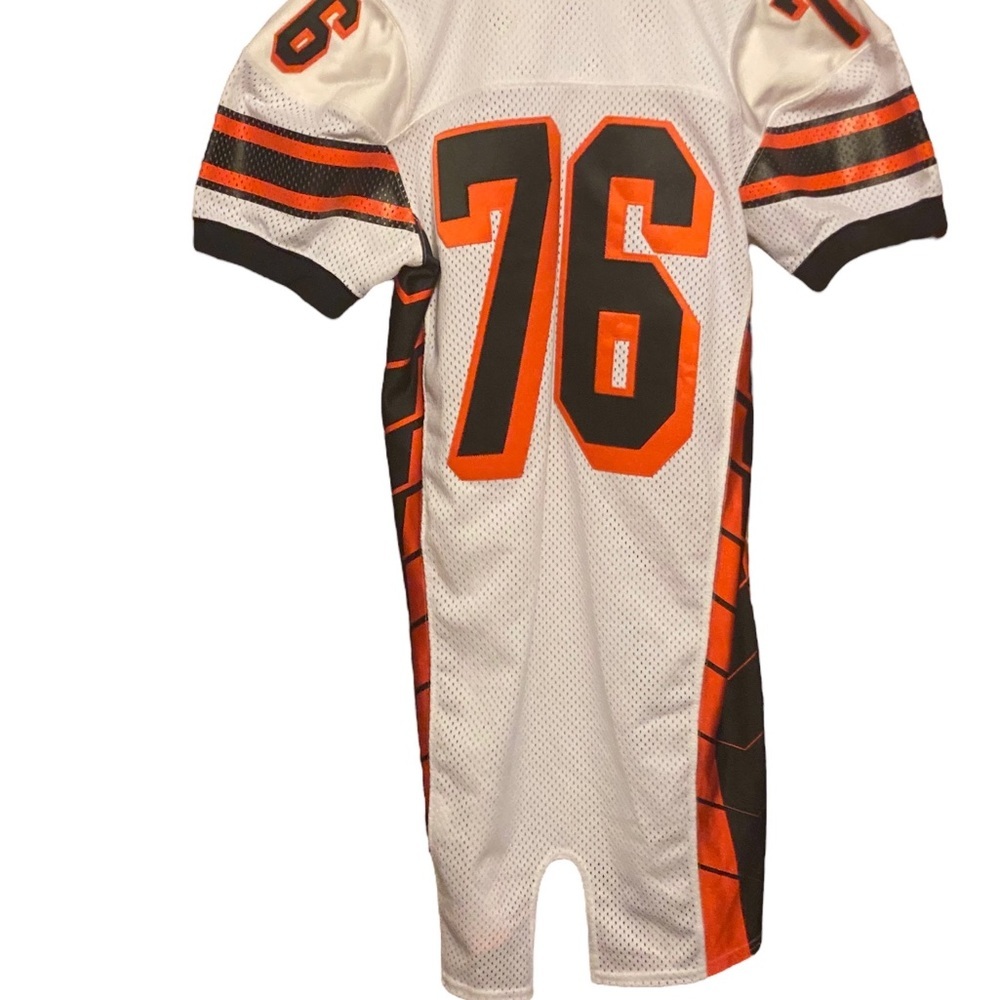 Nike Selma 76 Jersey Dress Long Shirt Adult Medium White Cleveland Browns. - Picture 3 of 3